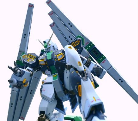 METAL ROBOT魂 （Ka版）＜机动战士系列＞ 量产型ν高达（飞翼浮游炮装备）