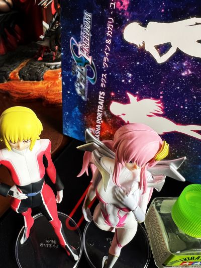 机动战士高达SEED FREEDOM  扭蛋肖像 拉克丝·克莱茵与卡嘉莉·尤拉·阿斯哈