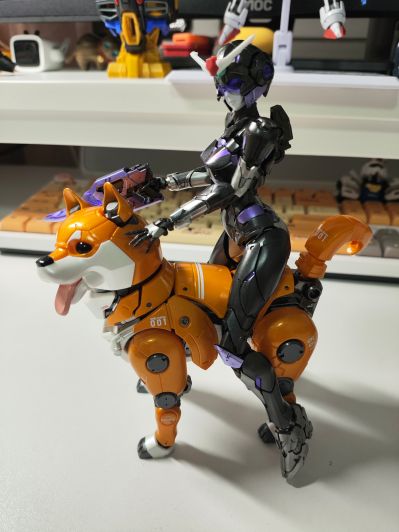 赛博萌宠系列 机甲柴犬 沙沙