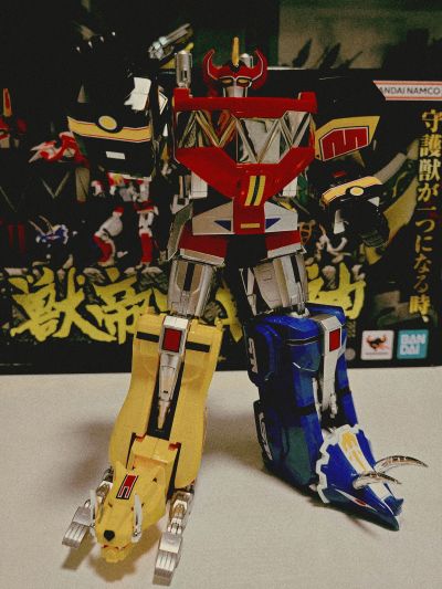 超合金魂 恐龙战队兽连者 兽帝大兽神 GX-72 大兽神 + GX-78 龙皇凯撒（暂译）