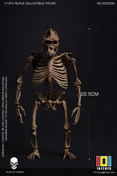 NO.ES003A 掌上精灵系列 猩猩骷髅骨架素体-原色版