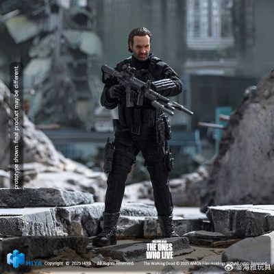 超极致系列 行尸走肉：活着的人 瑞克 可动人偶