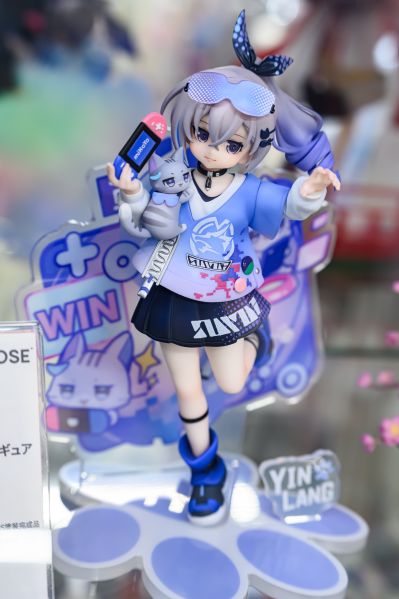 RISE UP+系列 崩坏：星穹铁道 小不点猫猫系列手办-银狼