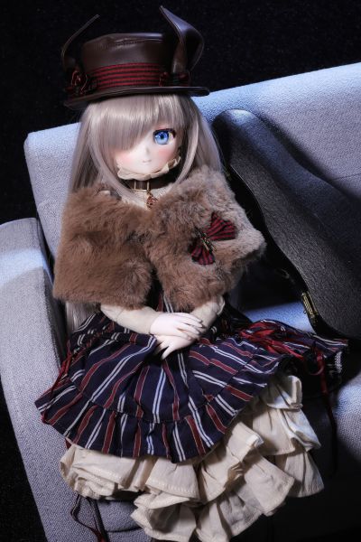 AOD526-IBM 艾莉丝收集 小型 伊绪/兔子茶会穿搭套装 ～月光银～ AZONE网上商店限定