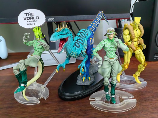 超像Art系列  JOJO的奇妙冒险 第七部 飙马野郎 恐龙