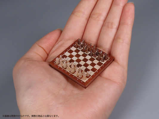 普利普拉 人偶的玩法 国际象棋 木纹版