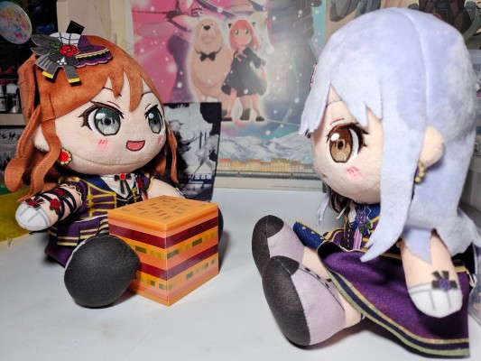 BanG Dream! 少女乐团派对 毛绒玩偶 Roselia 凑友希那/冰川纱夜/今井莉莎/宇田川亚子/白金燐子