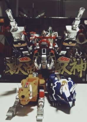 超合金魂 恐龙战队兽连者 兽帝大兽神 GX-72 大兽神 + GX-78 龙皇凯撒（暂译）