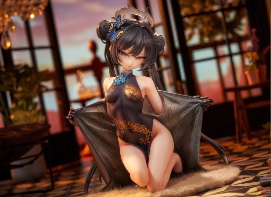 蔚蓝档案  龙华妃咲（旗袍&兔女郎）