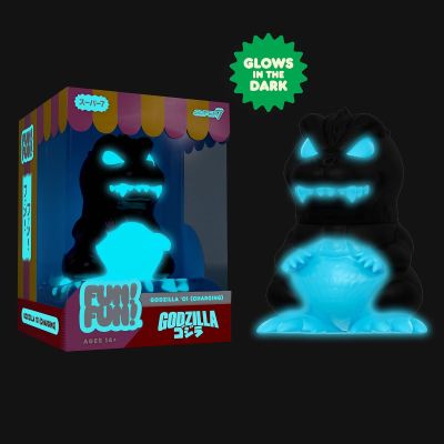 Super7 Toho Fun! Fun! - 哥斯拉 2001（充能）乙烯基可动人偶 - 5 英寸夜光可动人偶 -- 限量版 - 亚马逊独家发售