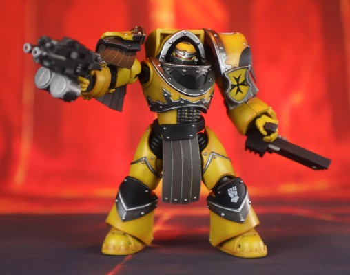 战锤40000 极限战士 救赎者无畏机甲 无畏机甲泰勒斯兄弟