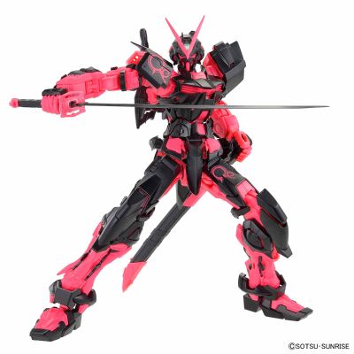 MG 1/100 高达基地限定 异端高达红色机 [环保配色-荧光粉］