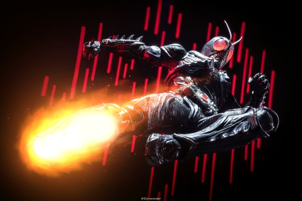 TMS100 - TMS100B 假面骑士暗日（BLACK SUN） 假面骑士暗日 珍藏人偶