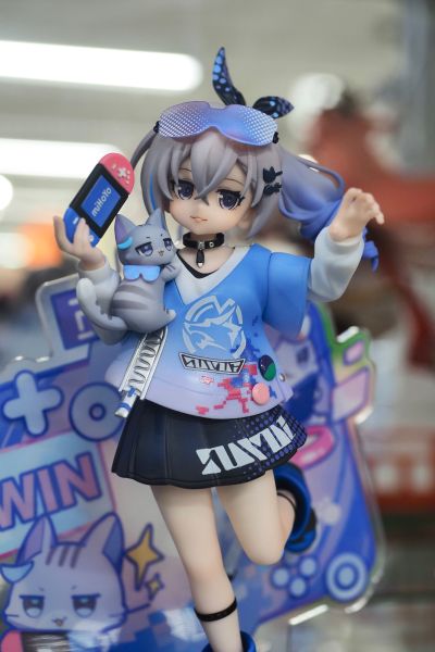 RISE UP+系列 崩坏：星穹铁道 小不点猫猫系列手办-银狼