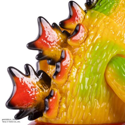 哥斯拉 UFO 软胶人偶 - 宇宙人入侵复古版 3D 复古独家 Mondo Sofubi