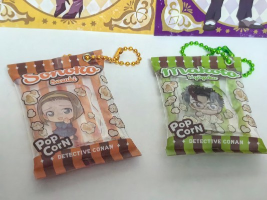 名侦探柯南 亚克力徽章 第5弹 爆米花Ver.