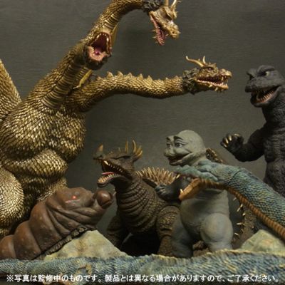 东宝大怪兽系列 总进击补完套装 Vol.1（曼达二代目·摩斯拉幼虫）‌