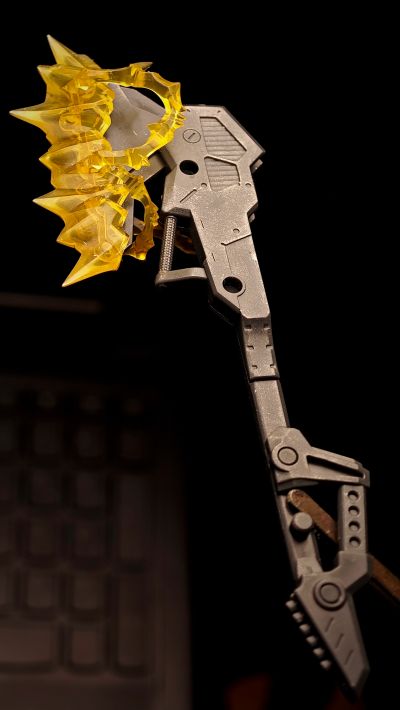 M.S.G 模型改造工具 武器配件05EX 特别版 紫色结晶斧