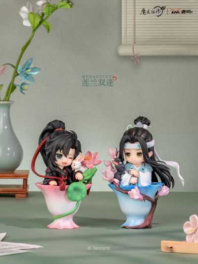 魔道祖师动画 瓷韵花语系列Q版手办盲盒