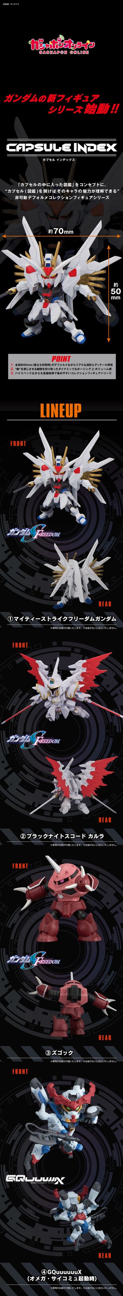 机动战士高达 CAPSULE INDEX 01