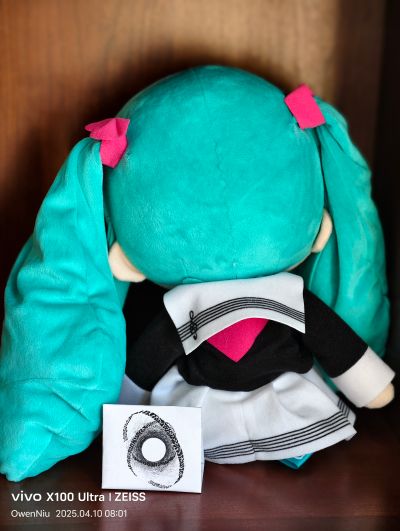 超大毛绒玩偶 初音未来 校服款