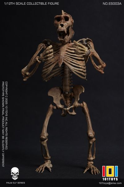 NO.ES003A 掌上精灵系列 猩猩骷髅骨架素体-原色版
