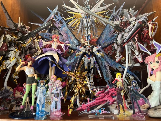 机动战士高达SEED FREEDOM  扭蛋肖像 拉克丝·克莱茵与卡嘉莉·尤拉·阿斯哈