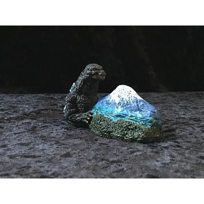 哥斯拉场景磁贴「哥斯拉与富士山」