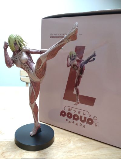 POP UP PARADE 进击的巨人 亚妮·雷恩哈特 女巨人形态 L尺寸