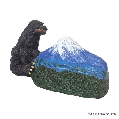 哥斯拉场景磁贴「哥斯拉与富士山」