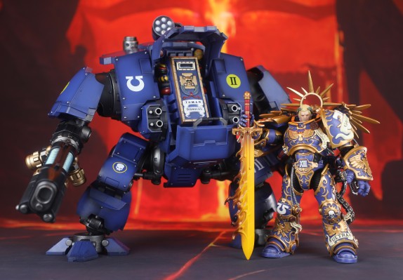 战锤40000 极限战士 救赎者无畏机甲 无畏机甲泰勒斯兄弟