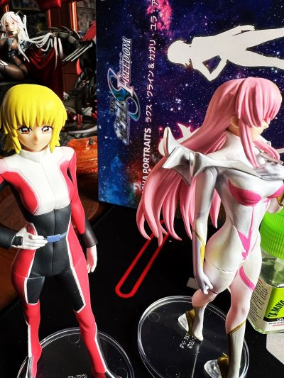 机动战士高达SEED FREEDOM  扭蛋肖像 拉克丝·克莱茵与卡嘉莉·尤拉·阿斯哈