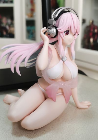 超级索尼子压泡面人偶-白色比基尼款-