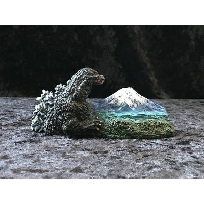 哥斯拉场景磁贴「哥斯拉与富士山」