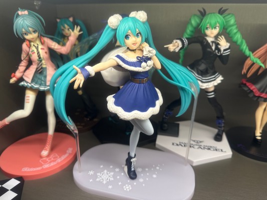 超级景品 初音未来 蓝色圣诞服装2020