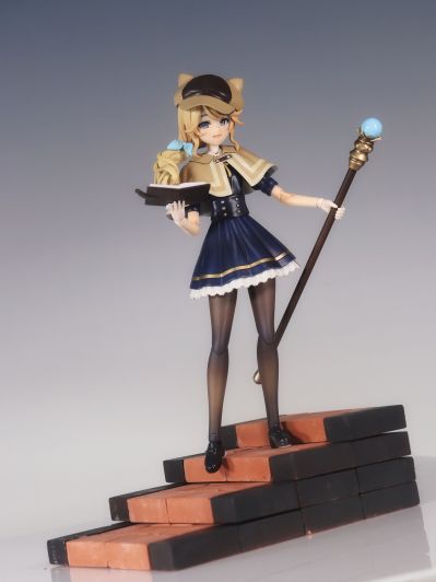 创彩少女庭园 自由搭配假发 侧马尾