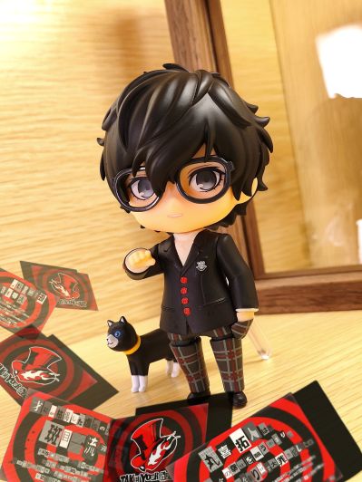 粘土人#2435 女神异闻录5皇家版 主人公（雨宫莲） 校服版