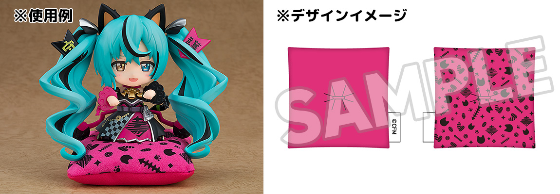 粘土人#2759 初音未来 黑招财未来