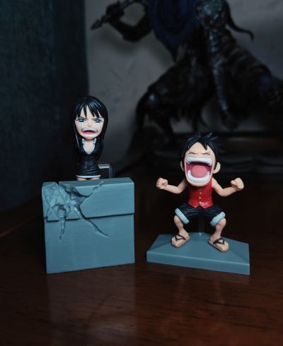 航海王 WCF名场面-蒙奇·D·路飞与妮古·罗宾-