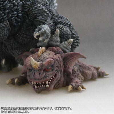 Q版拟真系列 哥斯拉・摩斯拉・王者基多拉 大怪兽总攻击2001 哥斯拉&巴拉刚 少年RIC限定