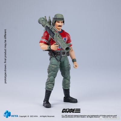 极致迷你系列 1/18比例 特种部队 火箭筒 可动人偶