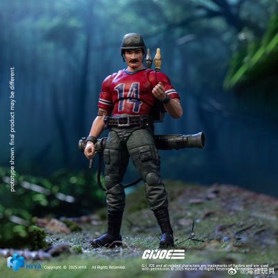 极致迷你系列 1/18比例 特种部队 火箭筒 可动人偶