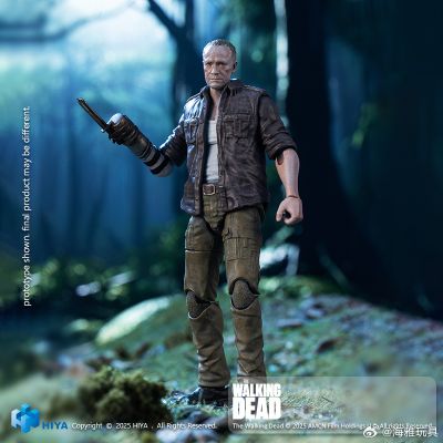 极致迷你系列 行尸走肉 莫尔 可动人偶