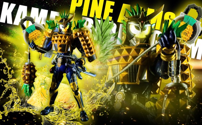 S.H.Figuarts（真骨雕制法）假面骑士铠武系列武装变换配件包（菠萝武装与草莓武装）