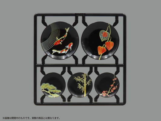 普利普拉 玩具人偶用的碗 配件组合7