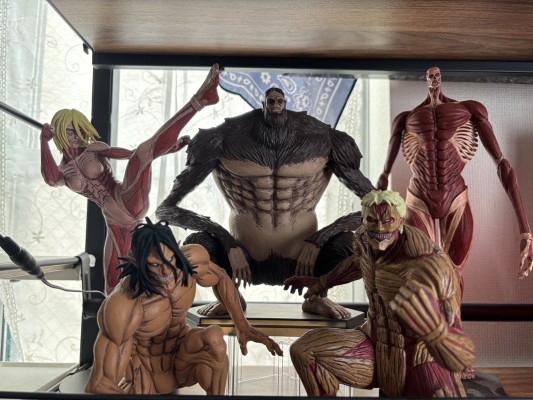 POP UP PARADE 进击的巨人 亚妮·雷恩哈特 女巨人形态 L尺寸