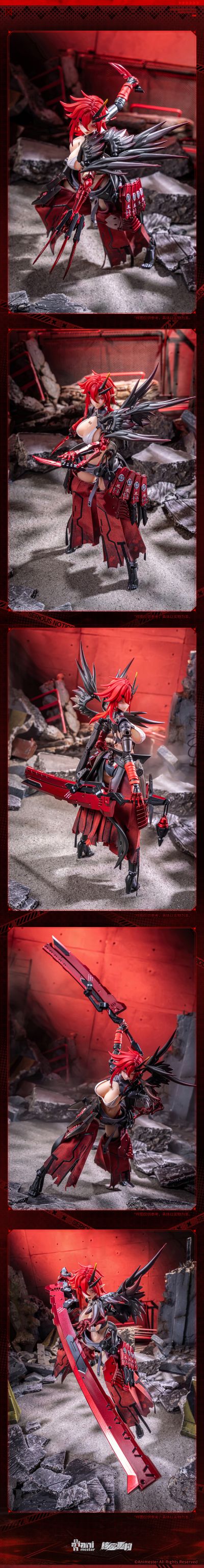 「狼犬部队 突击型·渡鸦」 1/9  包胶可动手办