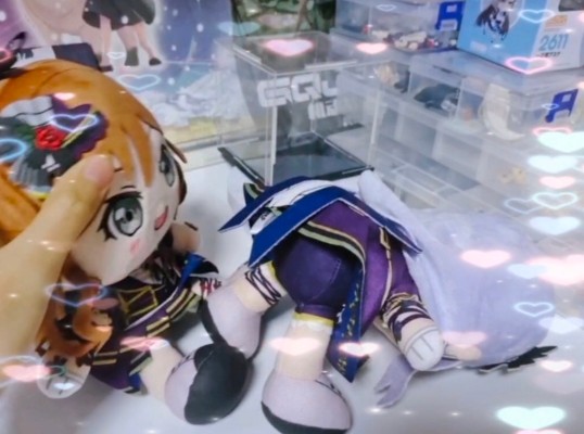 BanG Dream! 少女乐团派对 毛绒玩偶 Roselia 凑友希那/冰川纱夜/今井莉莎/宇田川亚子/白金燐子