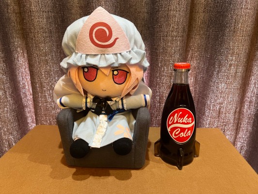 东方布偶系列 38 东方Project 西行寺幽幽子 1.5版 毛绒绒幽幽子