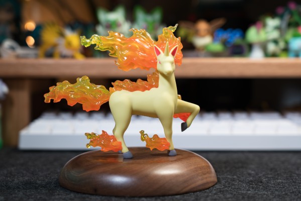 宝可梦比例世界 关都地区 夏伯+烈焰马+鸭嘴火兽